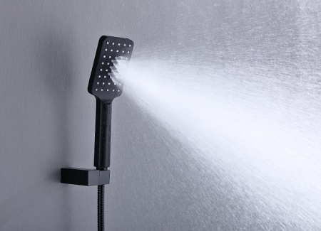 Душевая система встроенная с термостатом Timo Petruma черный SX-5149/03SM